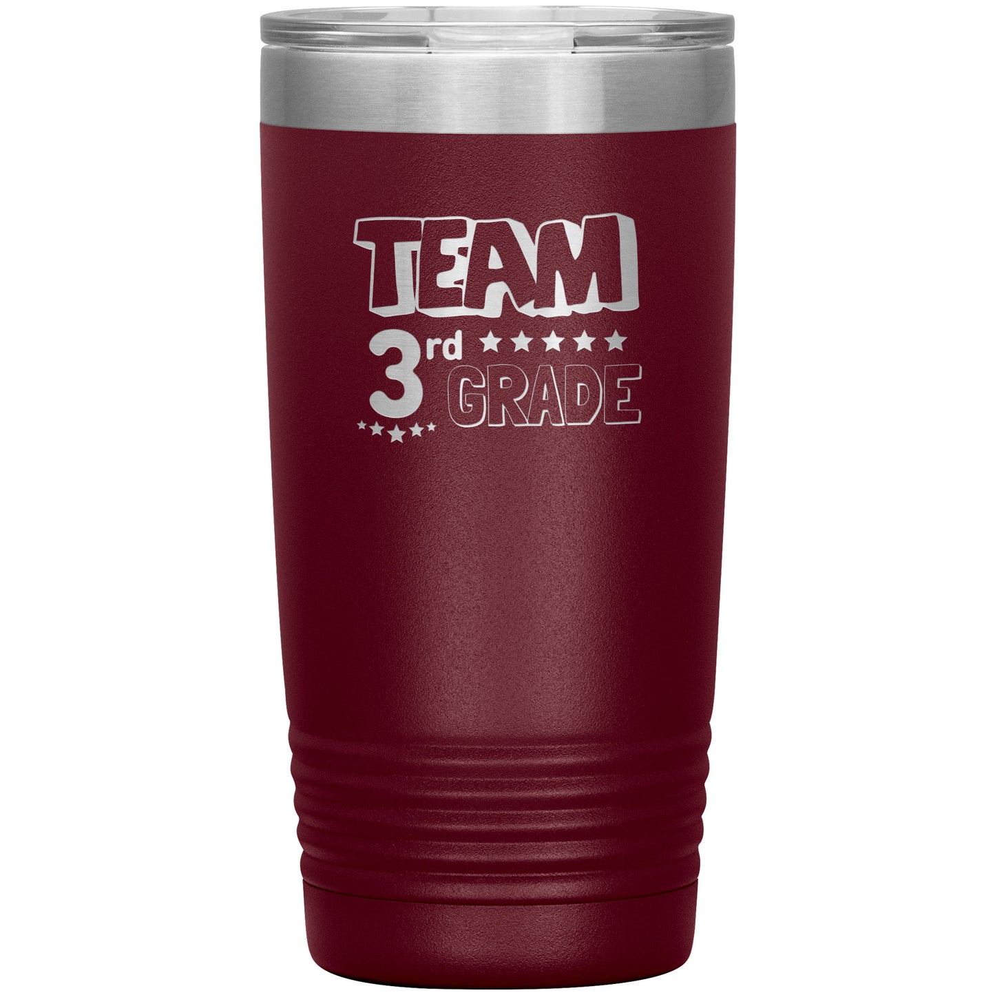 Team 3rd Grade Travel Tumbler ⭐️