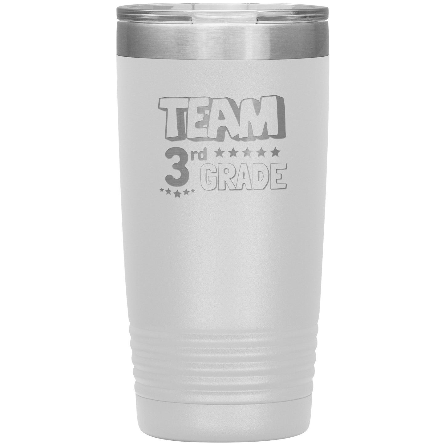 Team 3rd Grade Travel Tumbler ⭐️