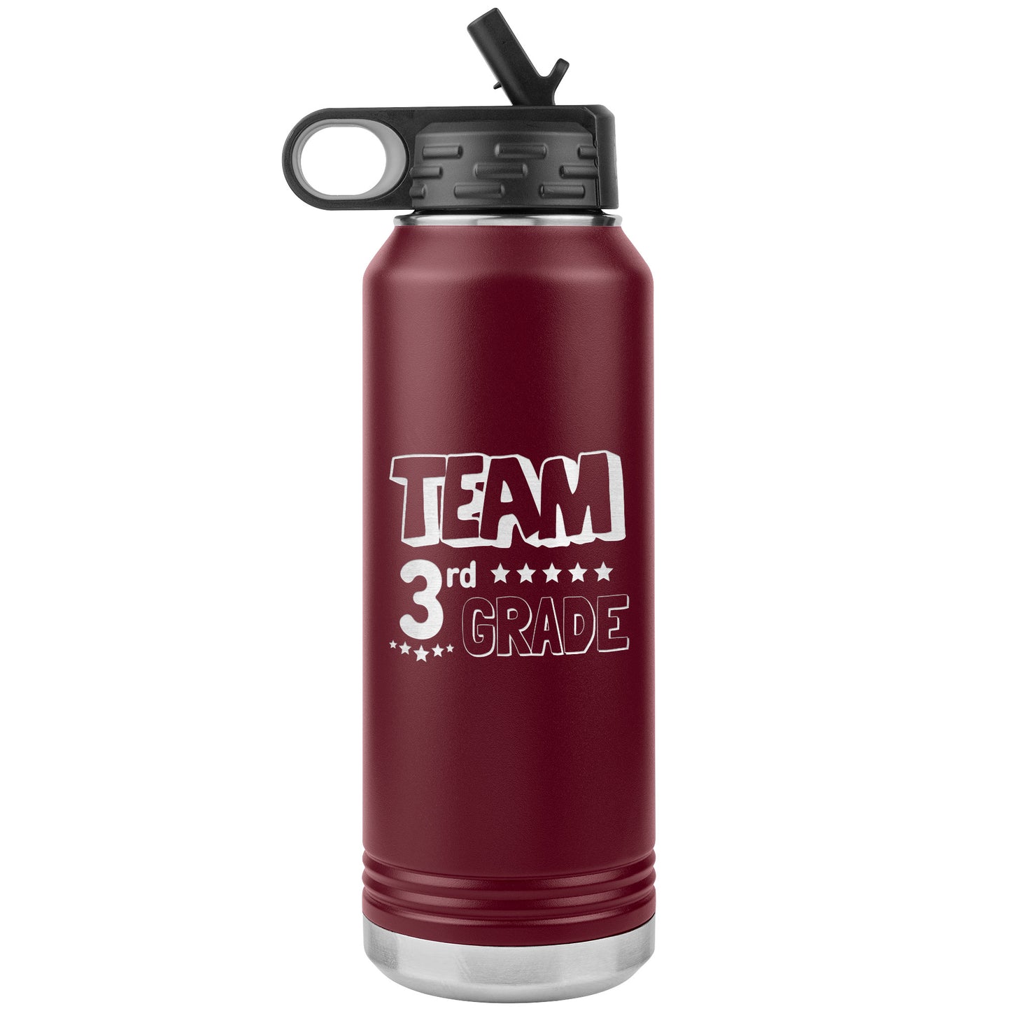 Team 3rd Grade Water Bottle Tumbler