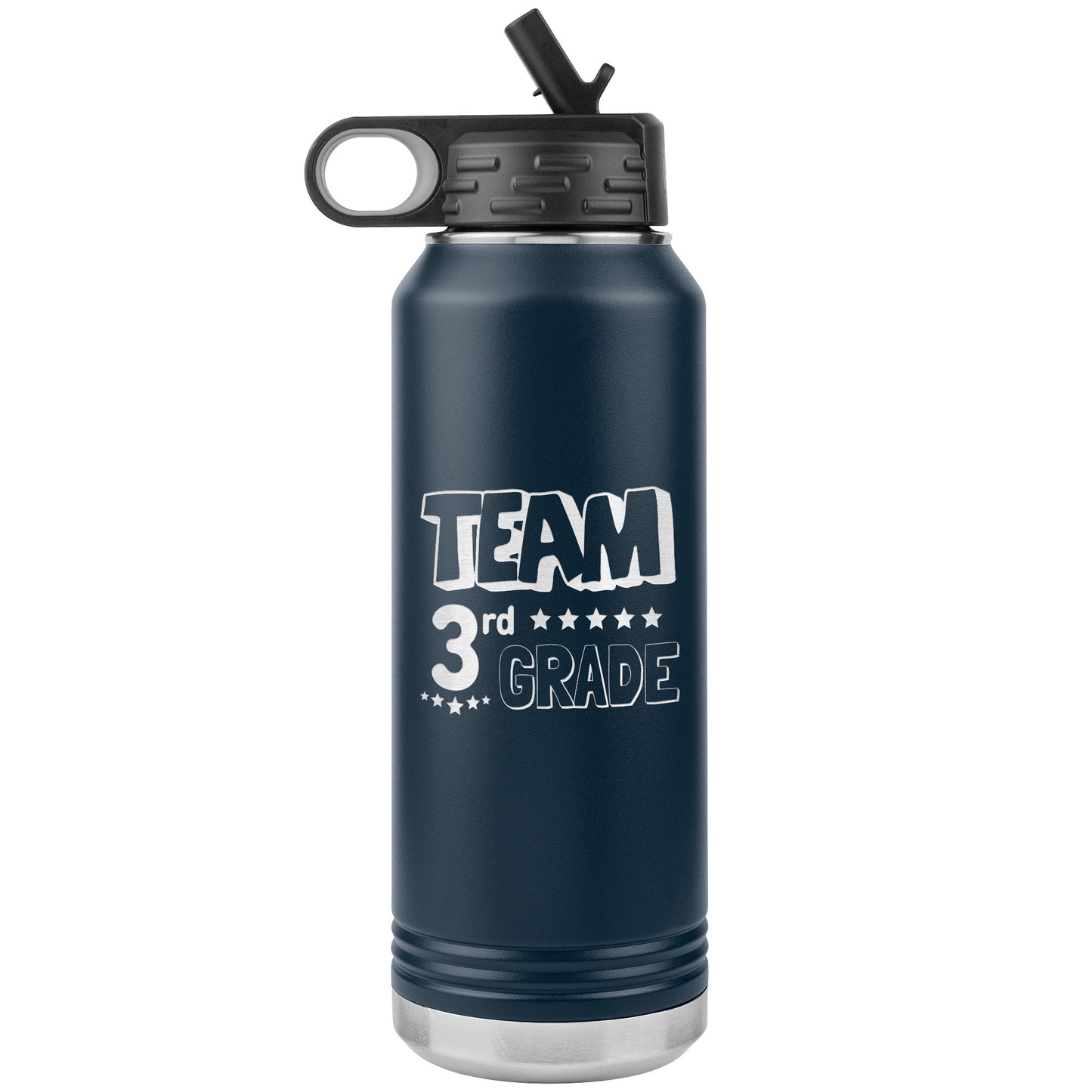Team 3rd Grade Water Bottle Tumbler