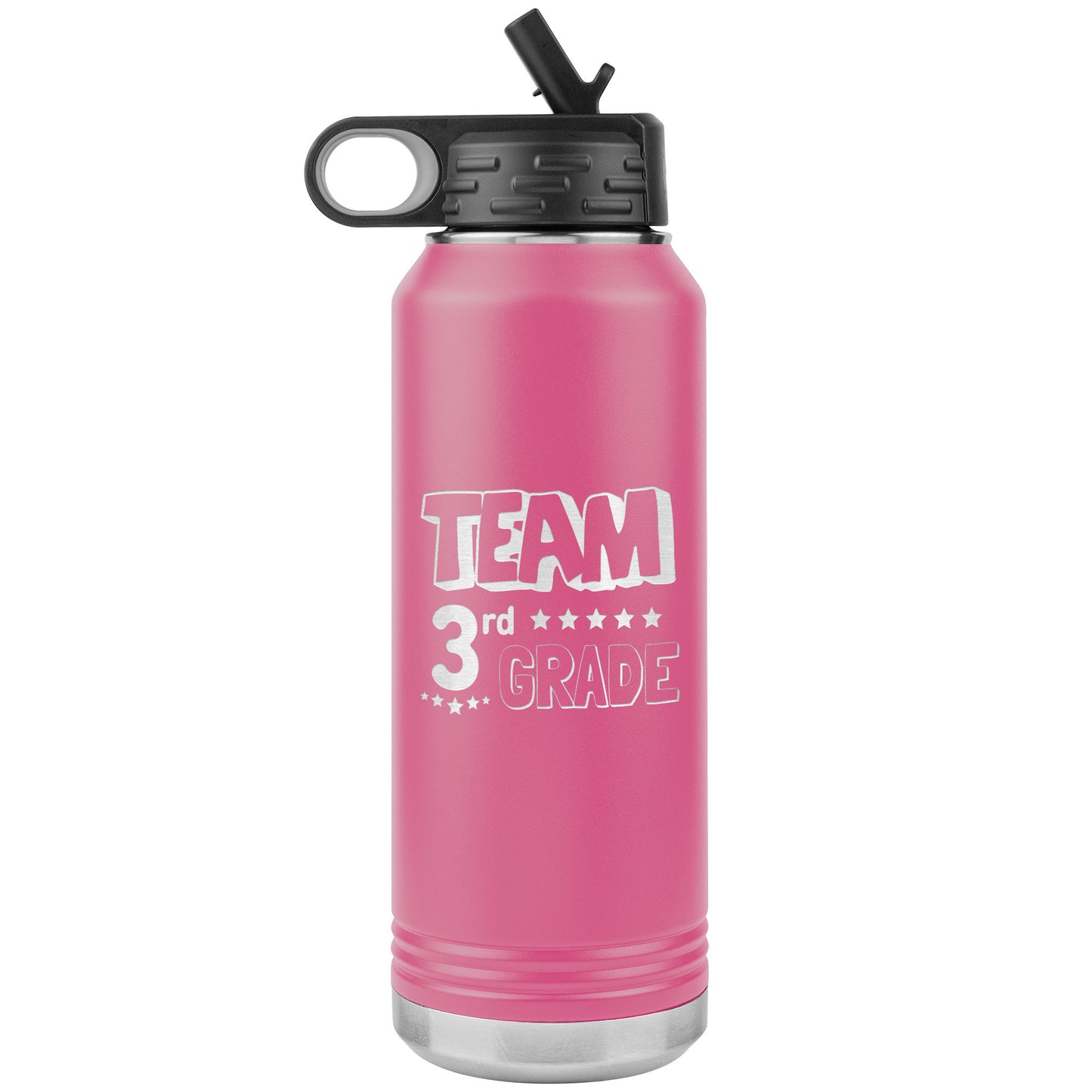 Team 3rd Grade Water Bottle Tumbler
