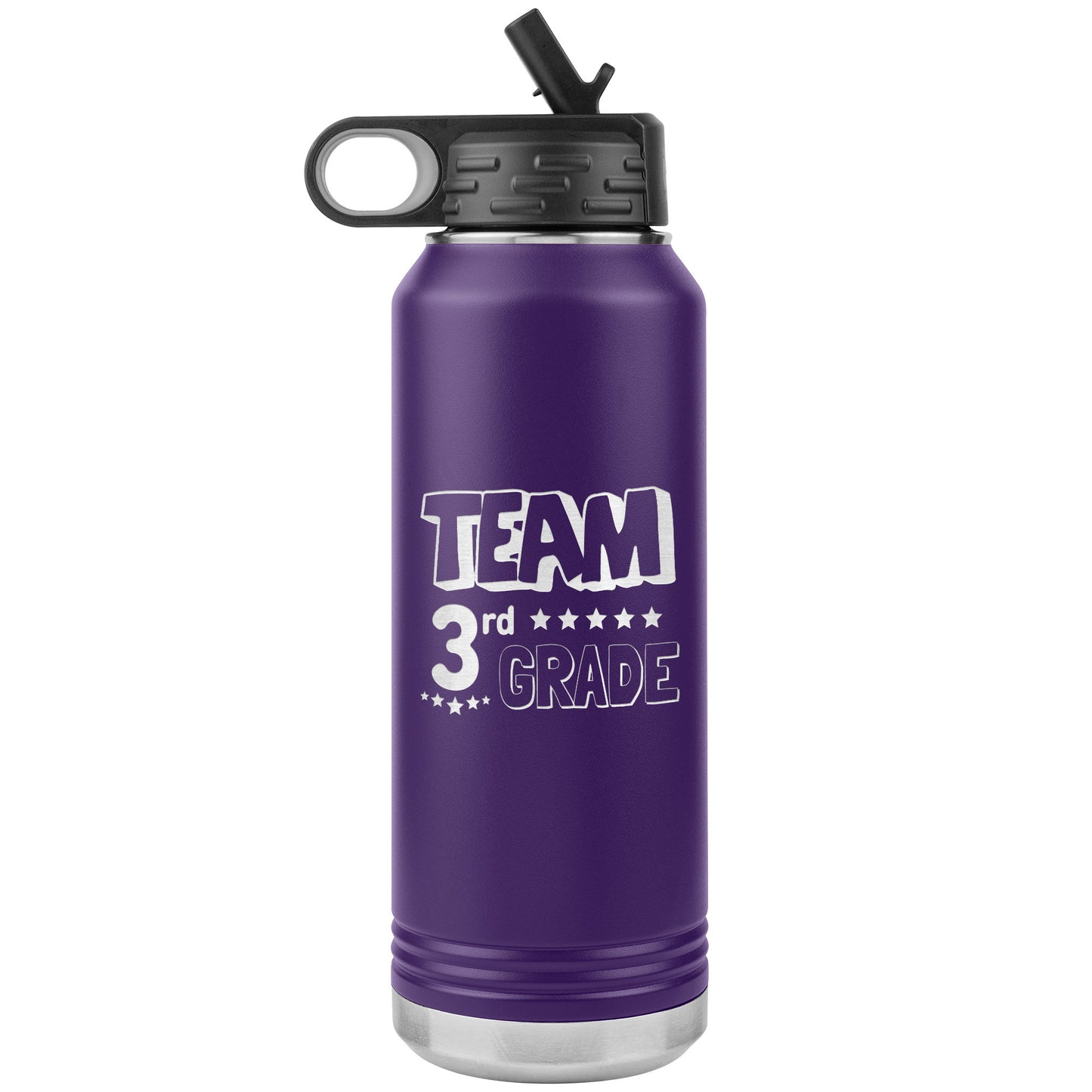 Team 3rd Grade Water Bottle Tumbler