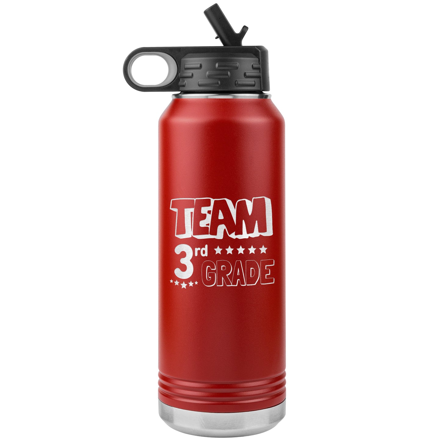 Team 3rd Grade Water Bottle Tumbler