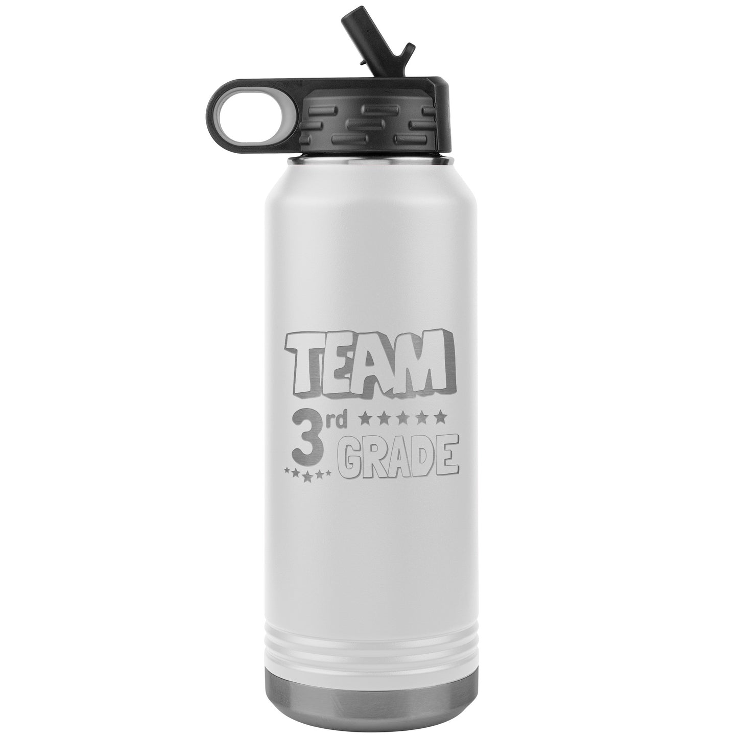 Team 3rd Grade Water Bottle Tumbler