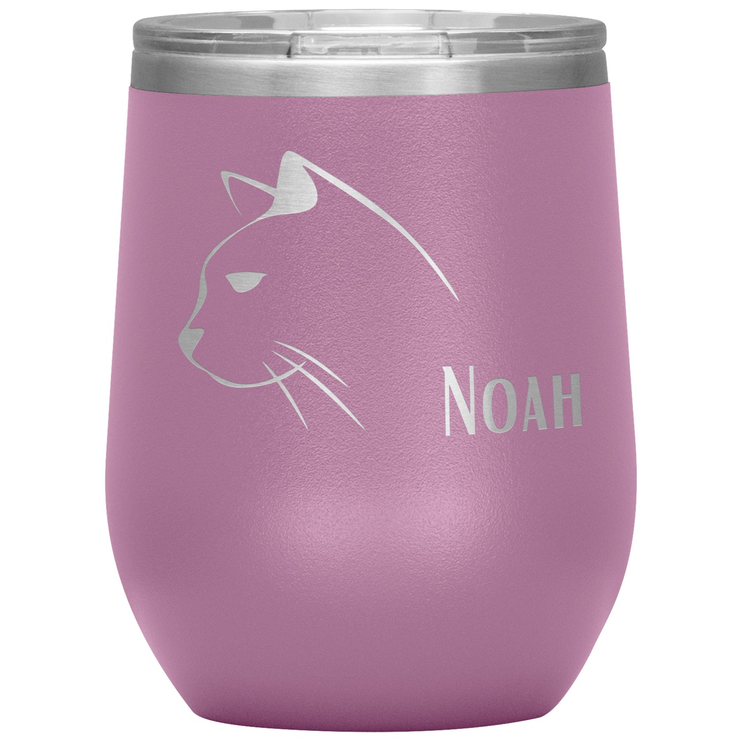 Custom Cat Name Wine Tumbler 😸