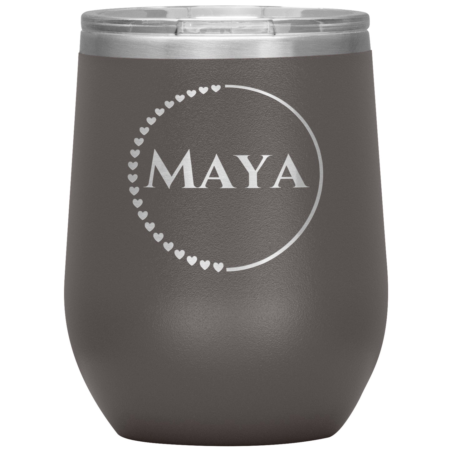 Custom Half Heart Tumbler