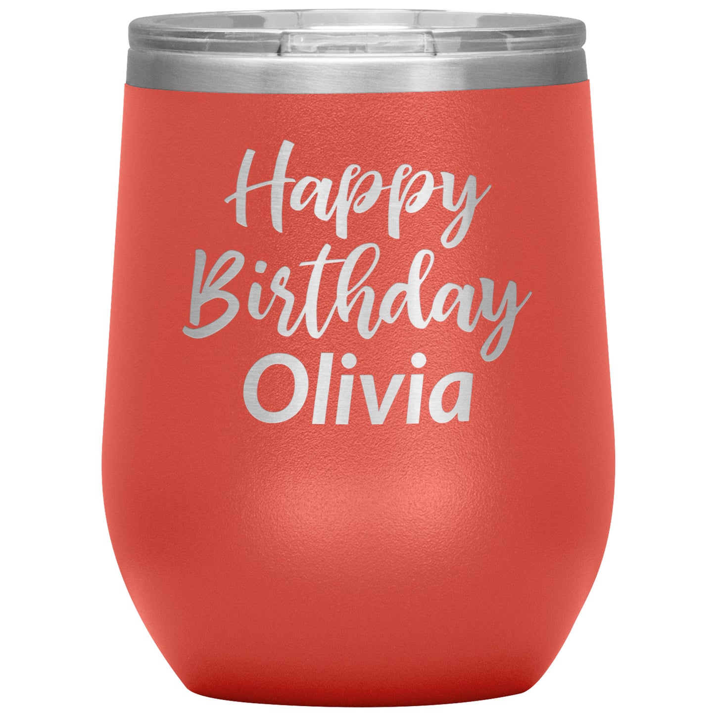 Custom Happy Birthday Tumbler 🎈