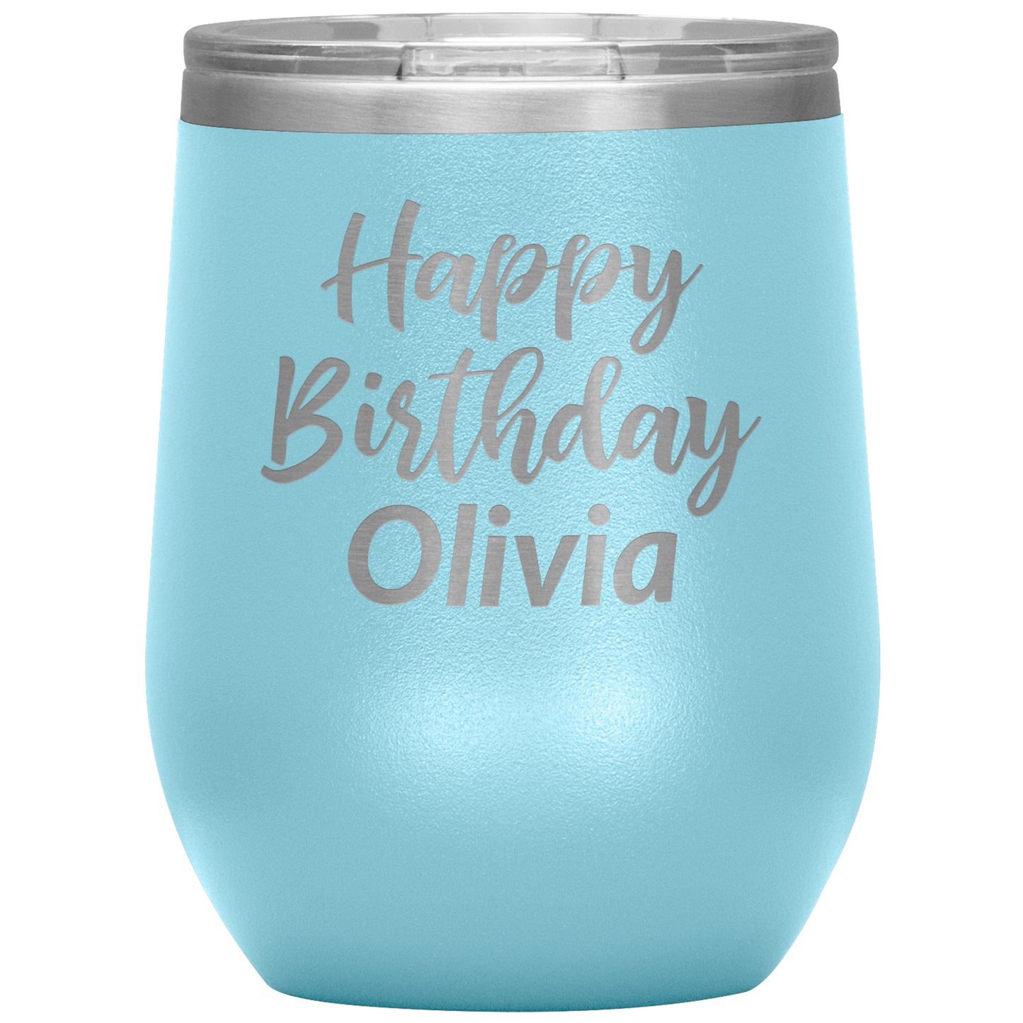 Custom Happy Birthday Tumbler 🎈