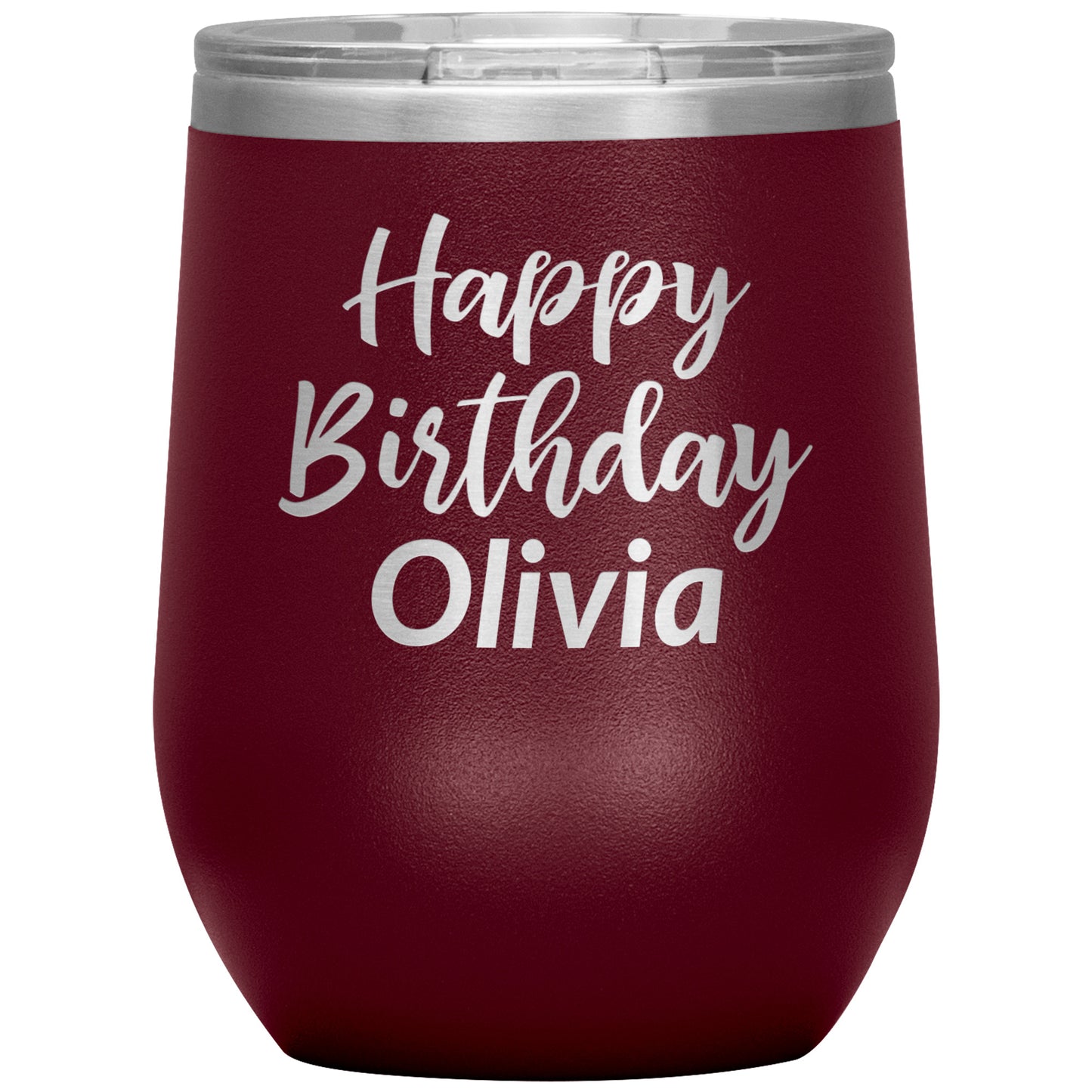 Custom Happy Birthday Tumbler 🎈