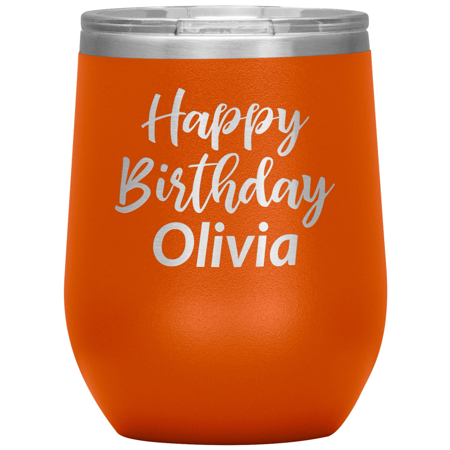 Custom Happy Birthday Tumbler 🎈