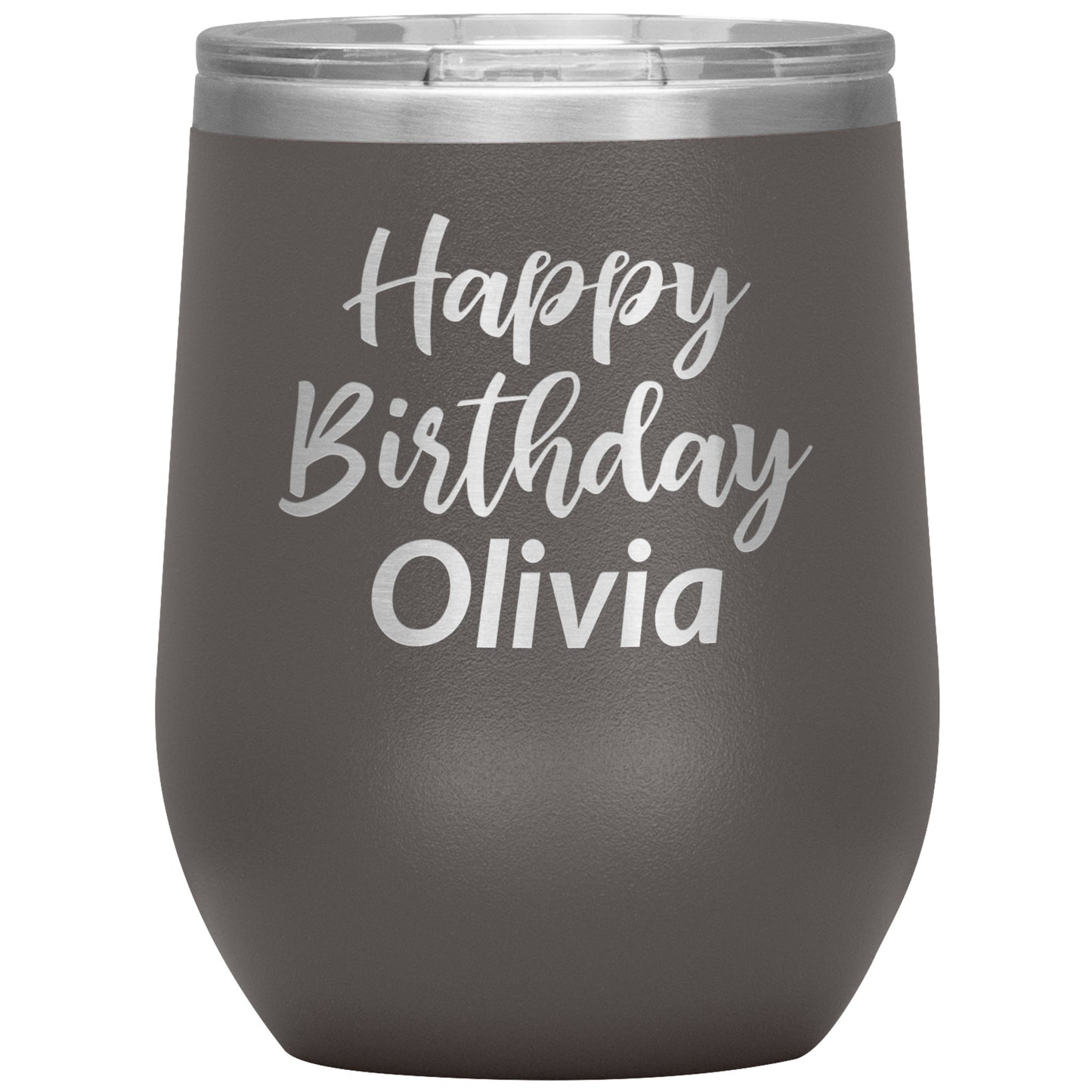 Custom Happy Birthday Tumbler 🎈