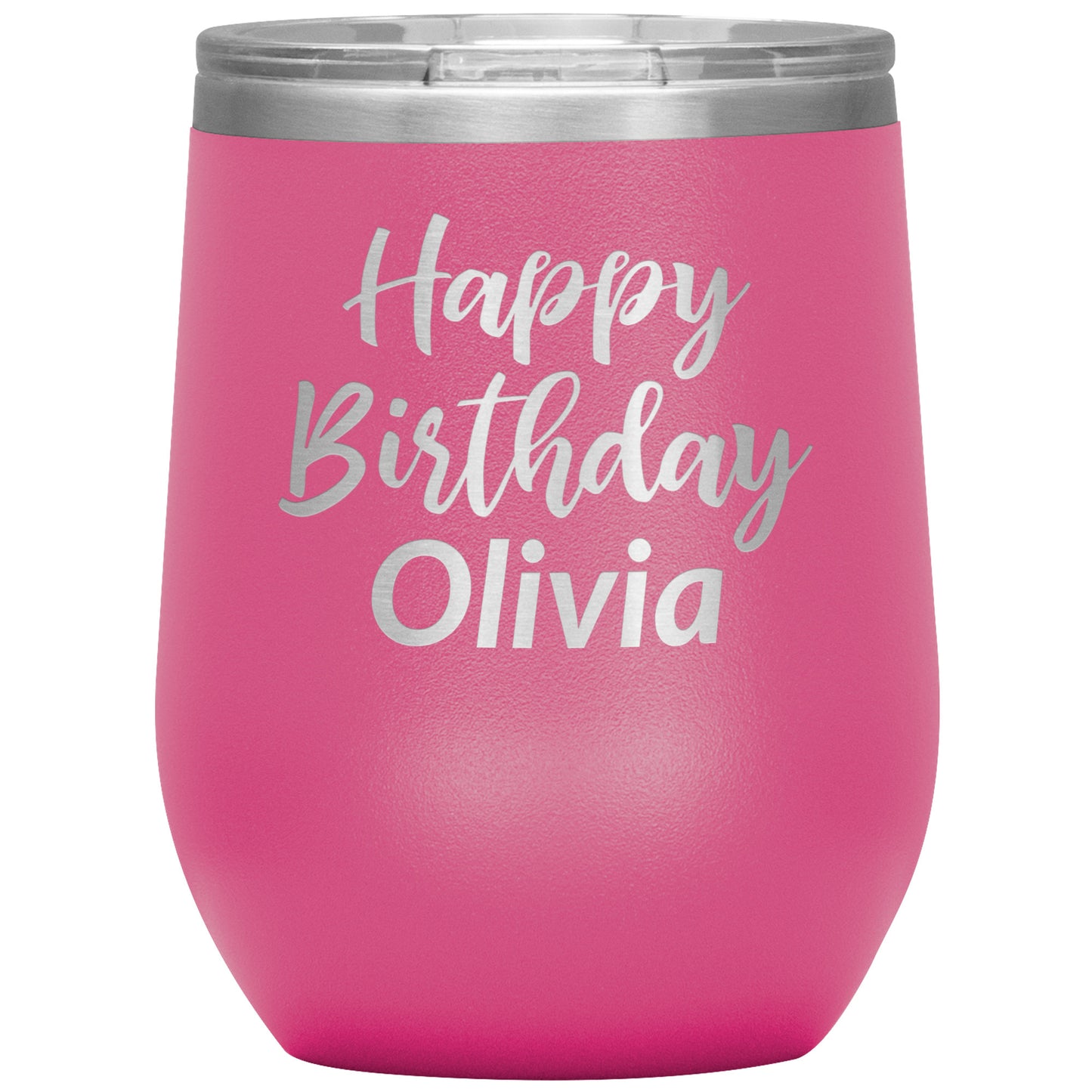 Custom Happy Birthday Tumbler 🎈