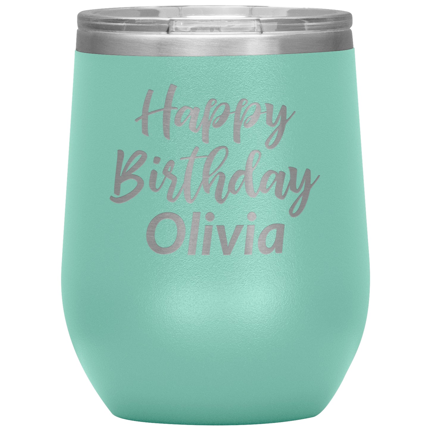 Custom Happy Birthday Tumbler 🎈