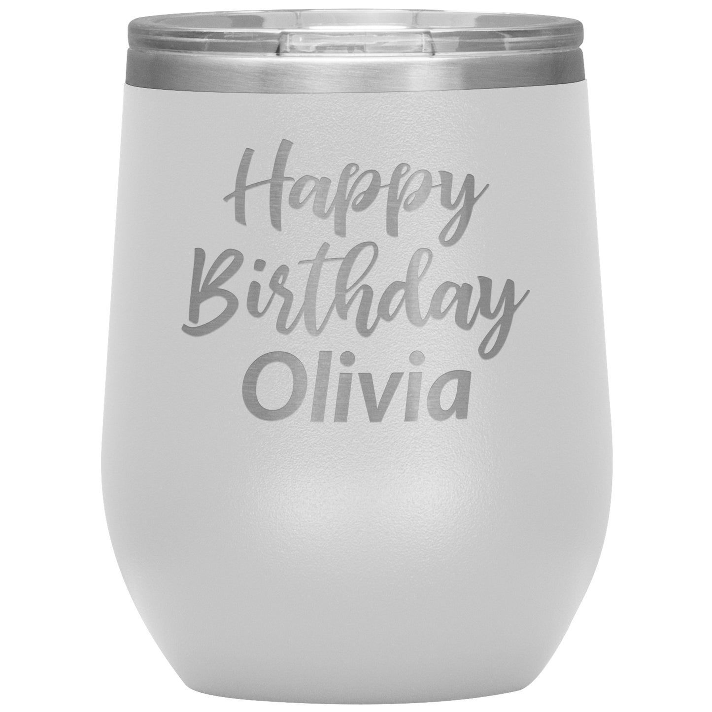 Custom Happy Birthday Tumbler 🎈