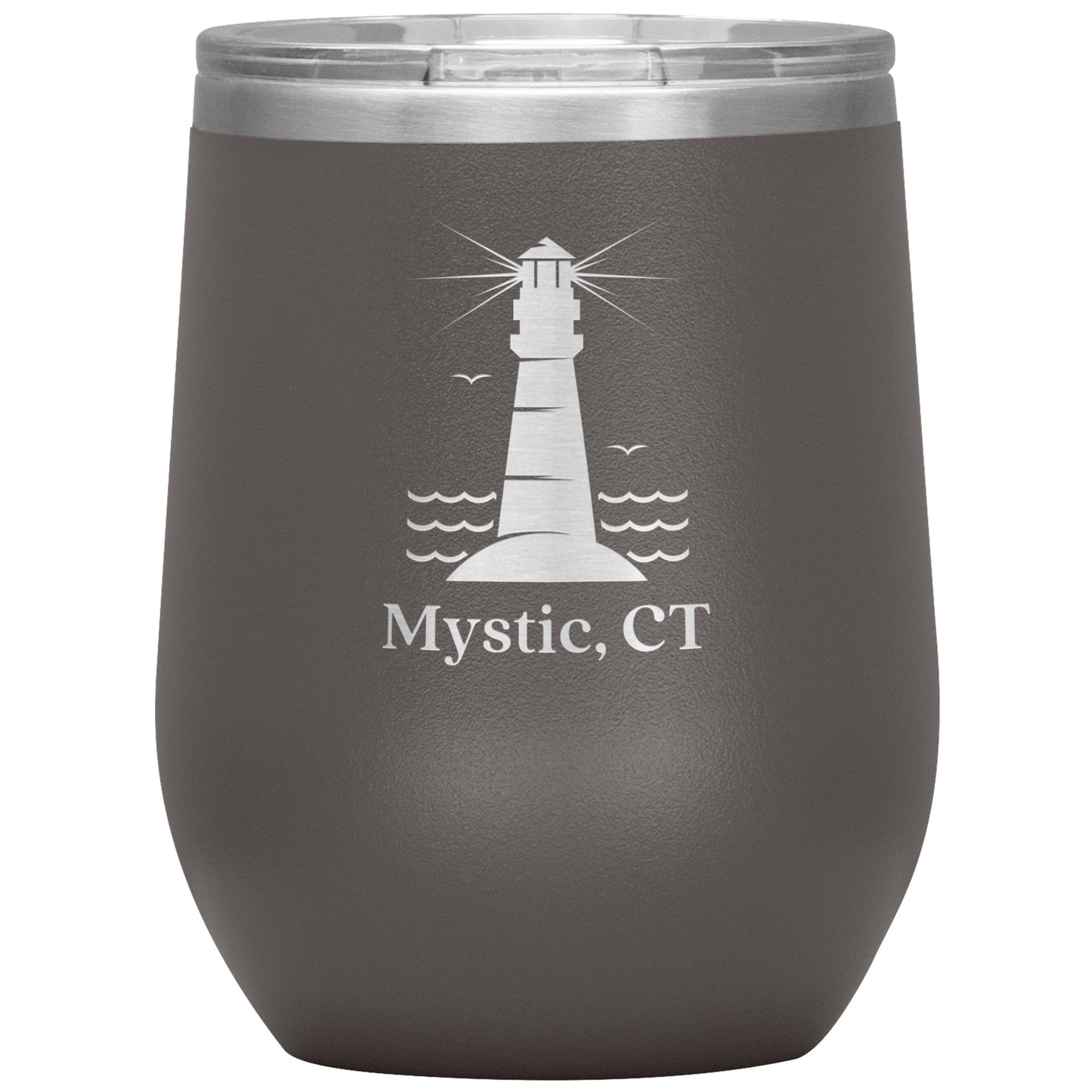 Custom Lighthouse Wine Tumbler