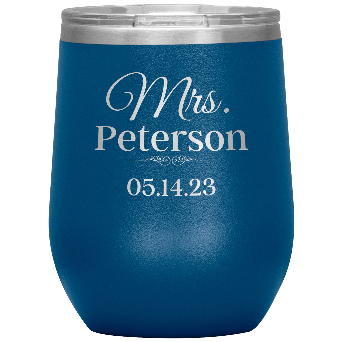 Custom Mrs Wine Tumbler
