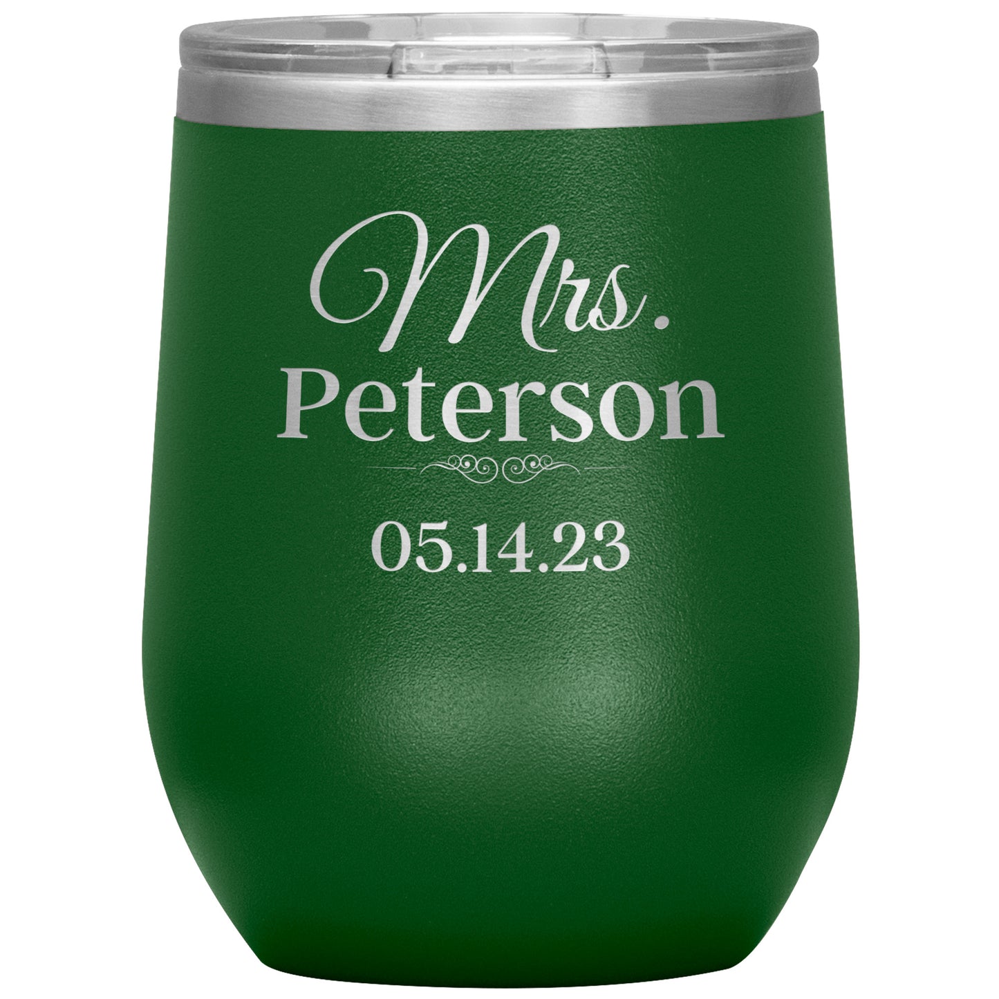 Custom Mrs Wine Tumbler