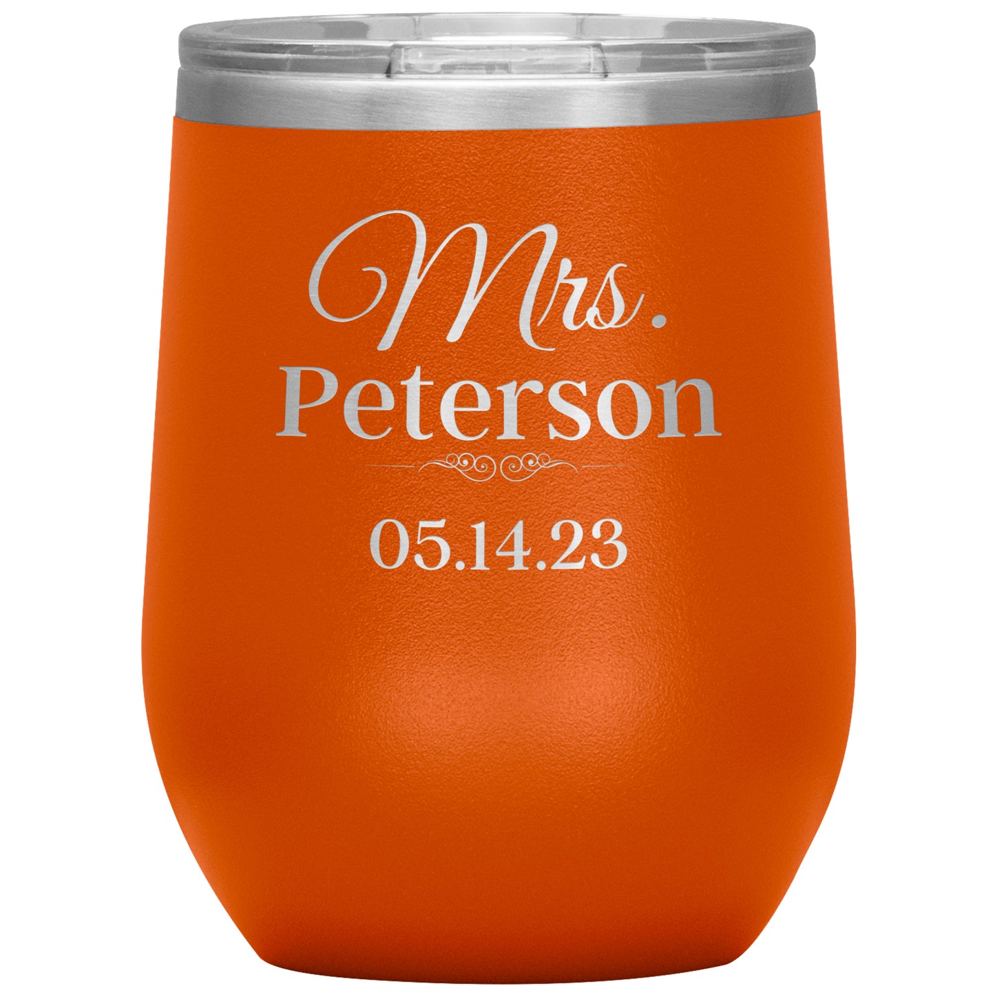 Custom Mrs Wine Tumbler