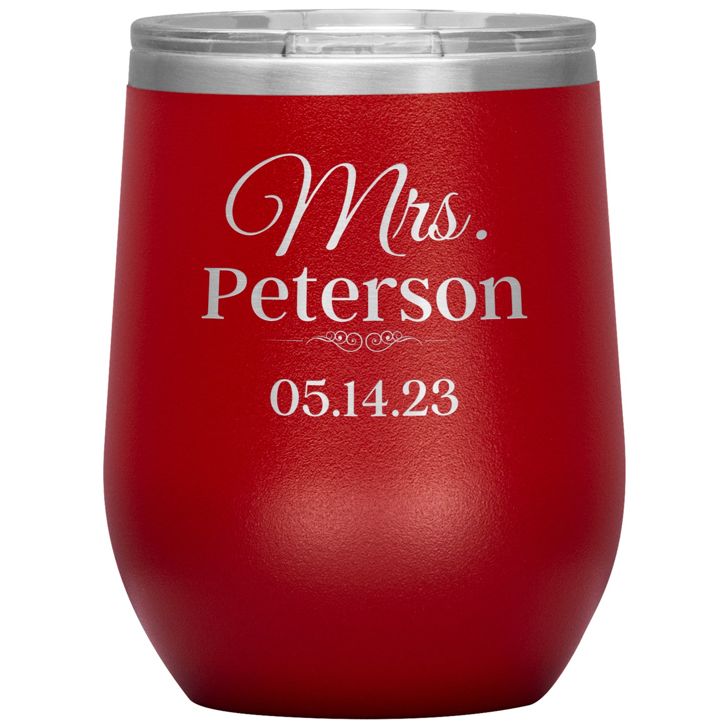 Custom Mrs Wine Tumbler
