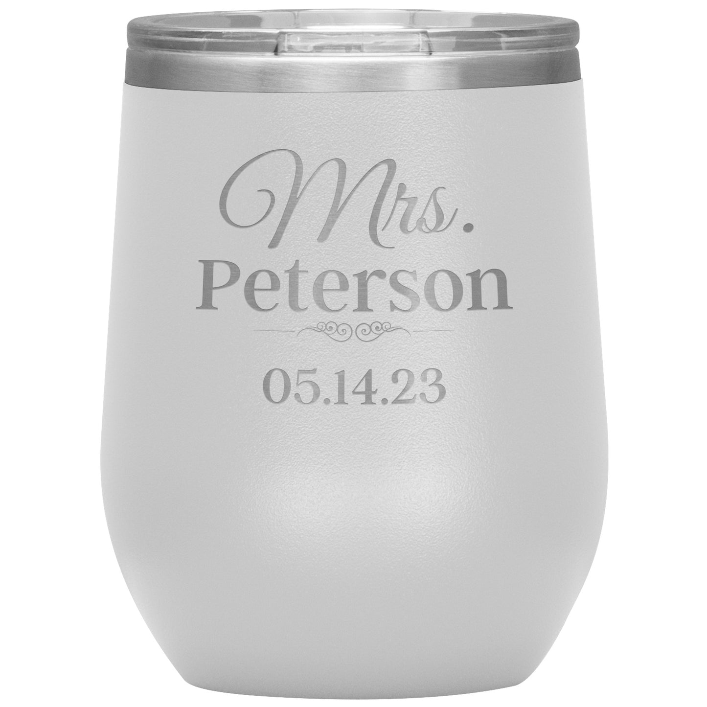 Custom Mrs Wine Tumbler