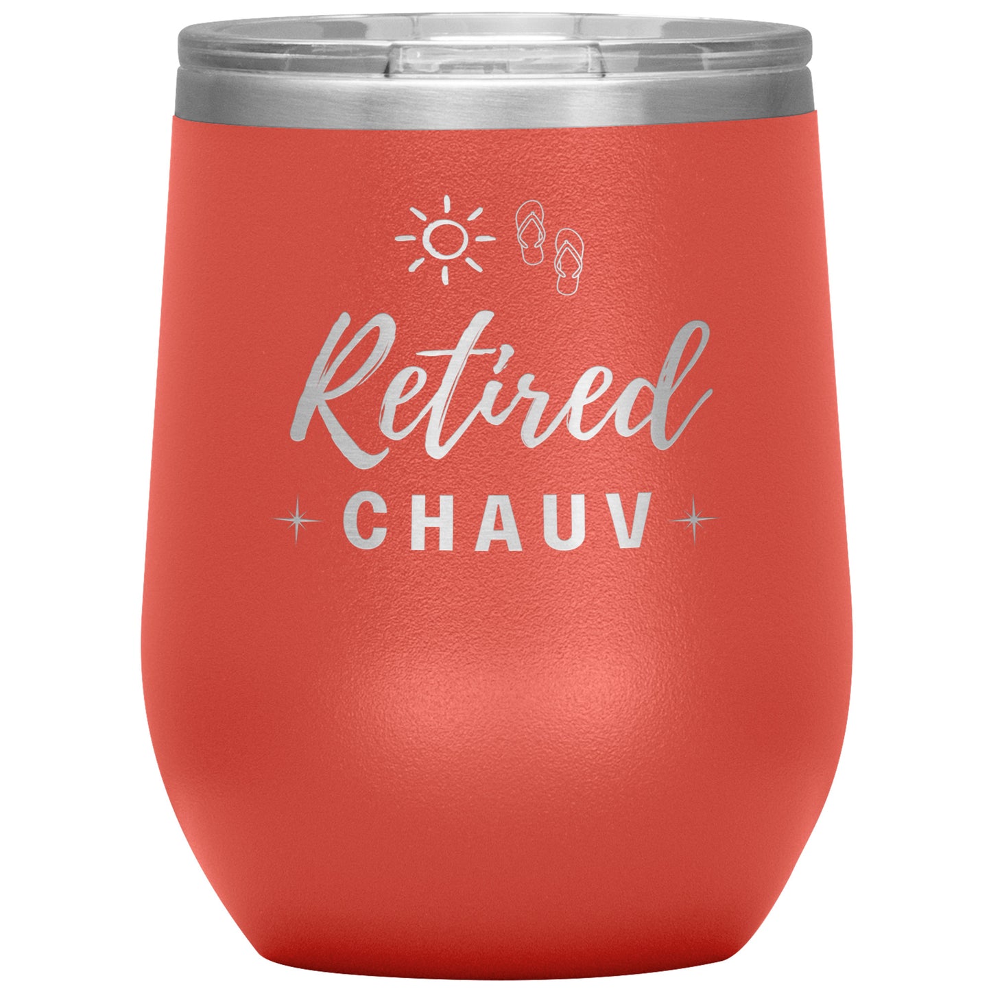 Custom Retired Wine Tumbler☀️🩴