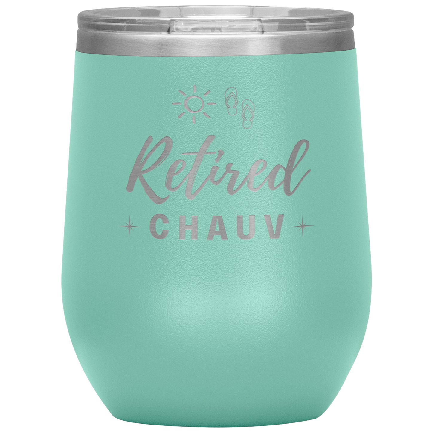 Custom Retired Wine Tumbler☀️🩴