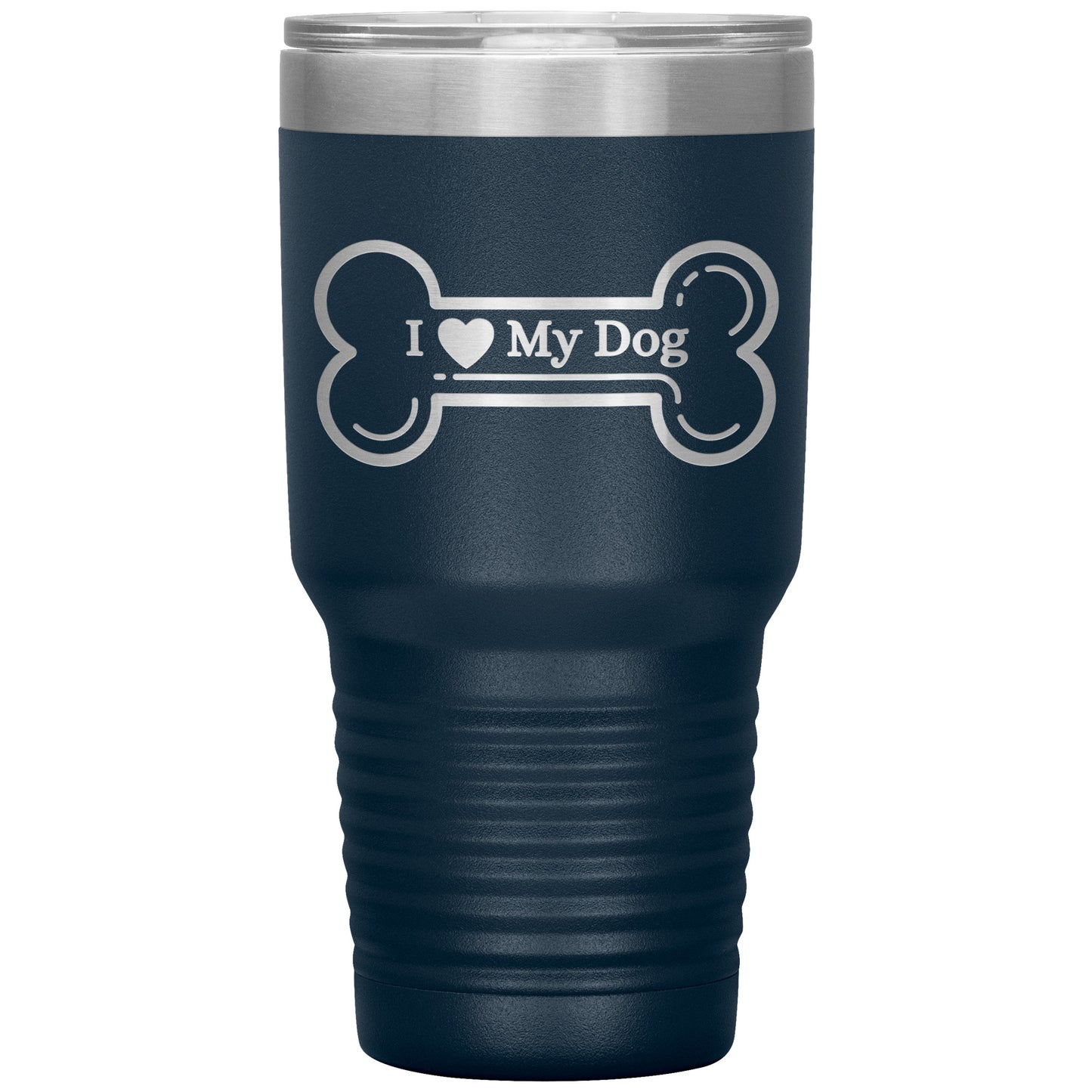 I ❤️ My Dog Travel Tumbler