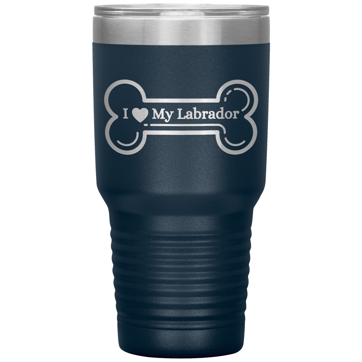 I ❤️ My Labrador Travel Tumbler