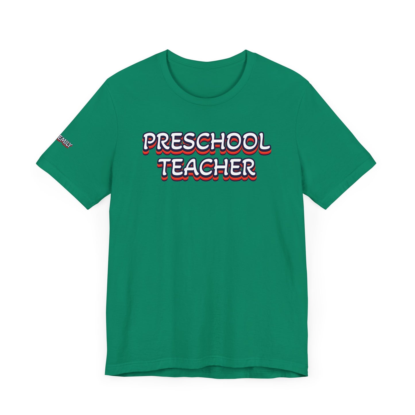 Custom Unisex Preschool Teacher T-Shirt