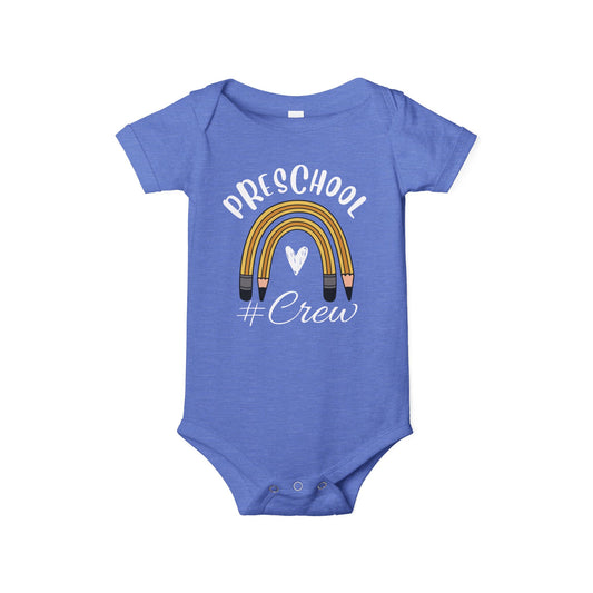 Custom Preschool Crew Infant Jersey One Piece