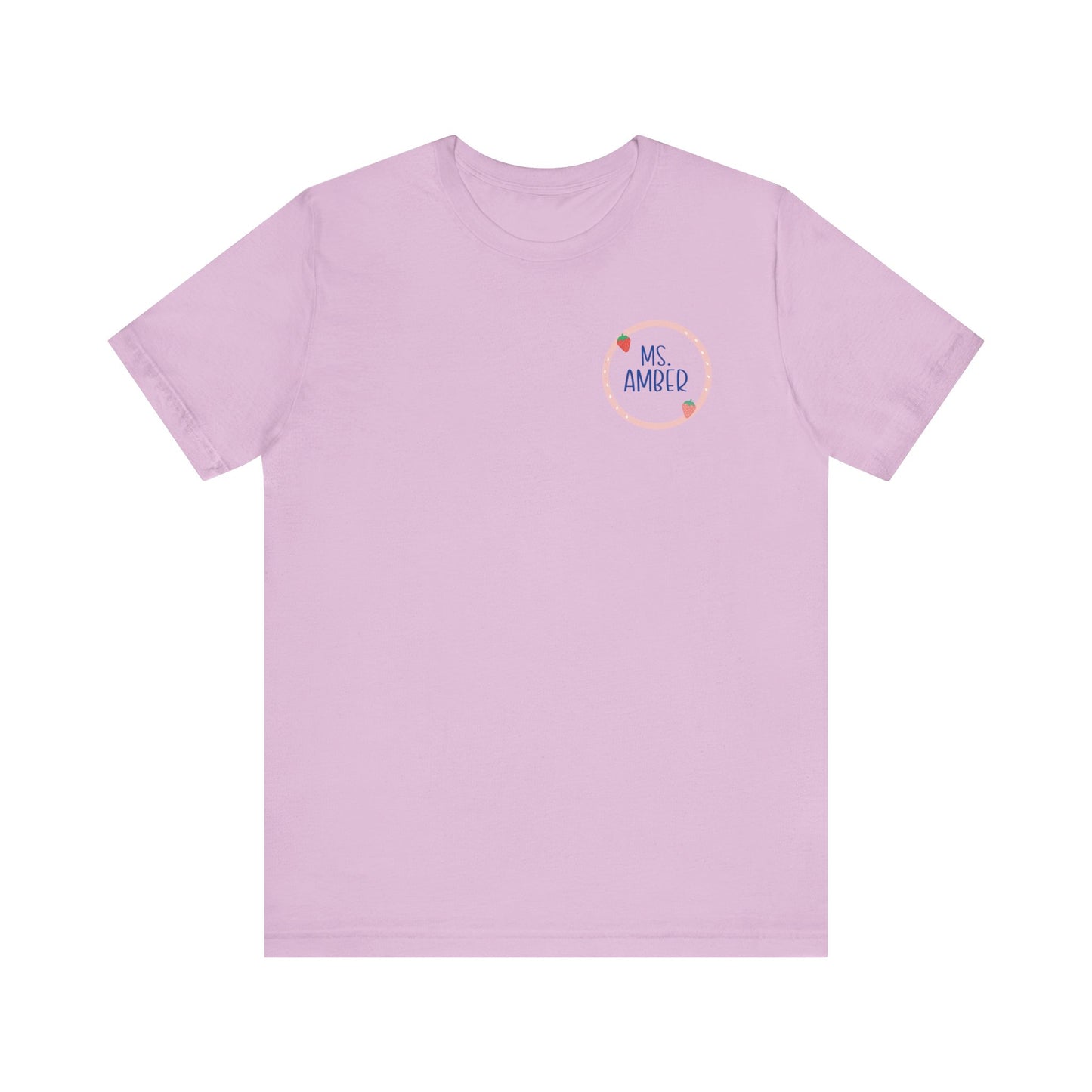 Custom Unisex Stawberry Circle T-Shirt