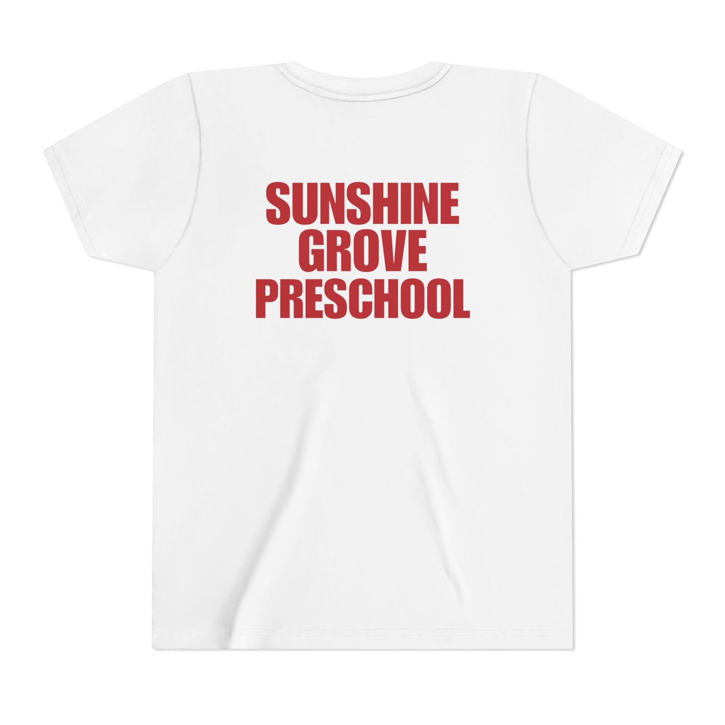 Custom Preschool Giraffe with Books Youth T-Shirt