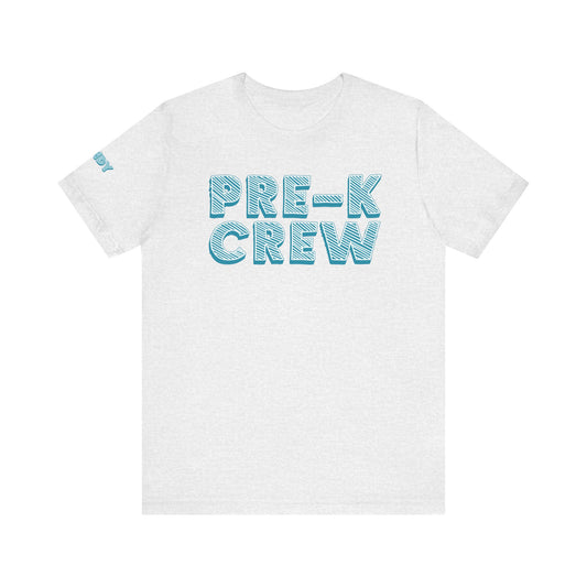 Custom Unisex Crossed Out Pre-K Crew T-Shirt
