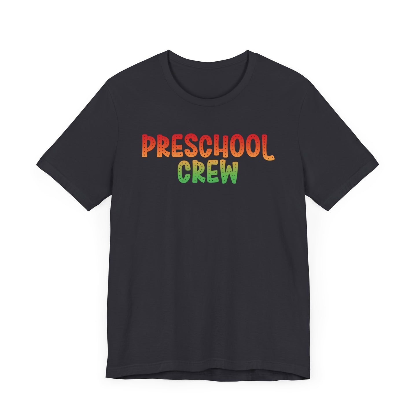 Custom Unisex Multi-Colored Preschool Crew T-Shirt