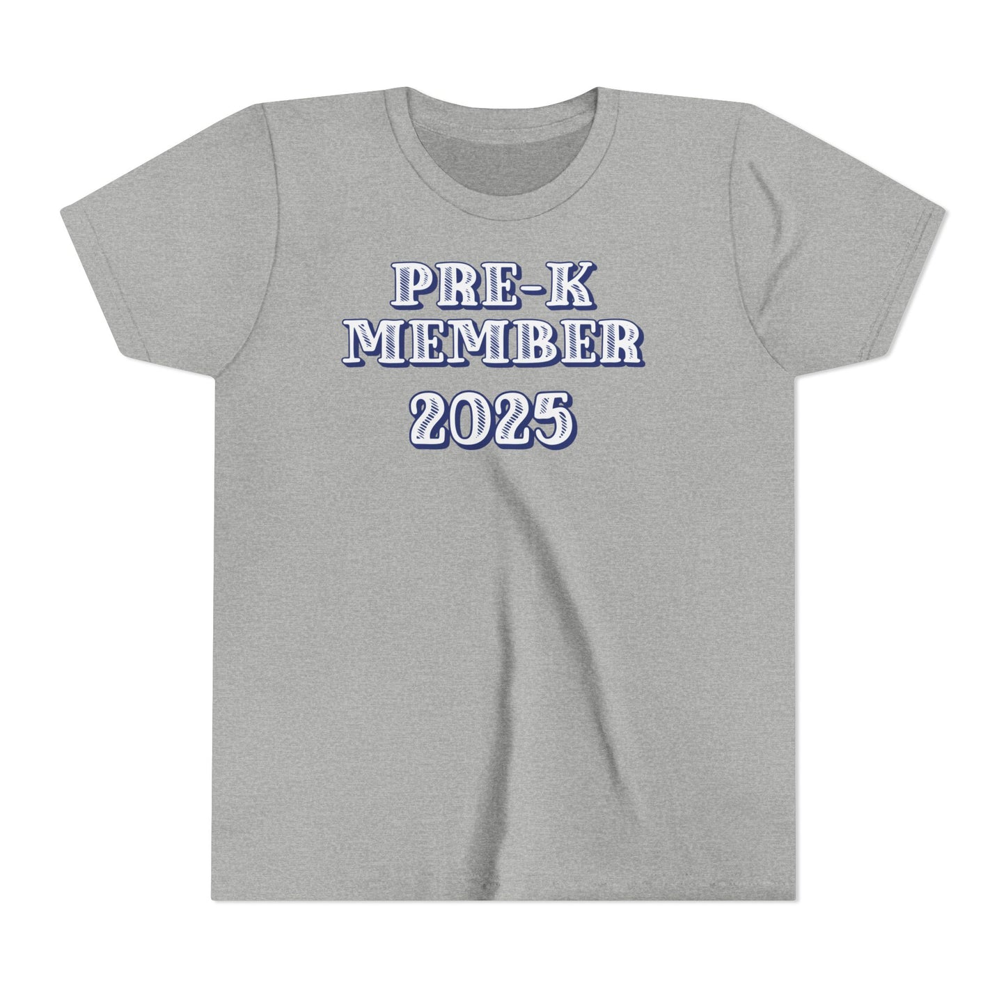 Custom Pre-K Member and Date Youth T-Shirt