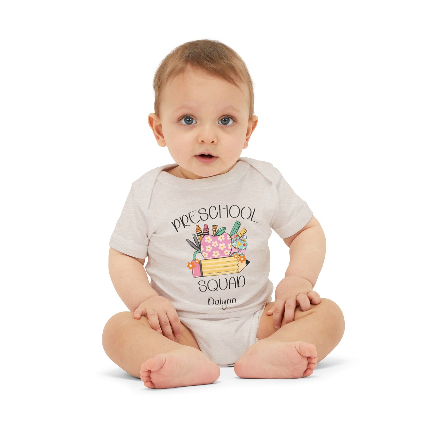 Custom Preschool Squad Infant Jersey One Piece