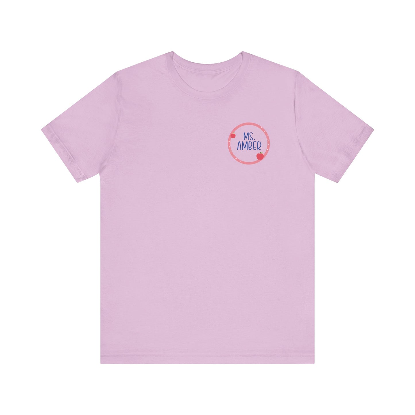 Custom Unisex Apple Circle T-Shirt