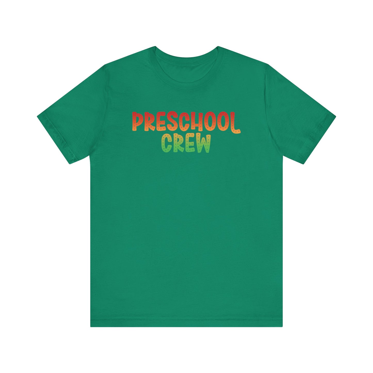 Custom Unisex Multi-Colored Preschool Crew T-Shirt