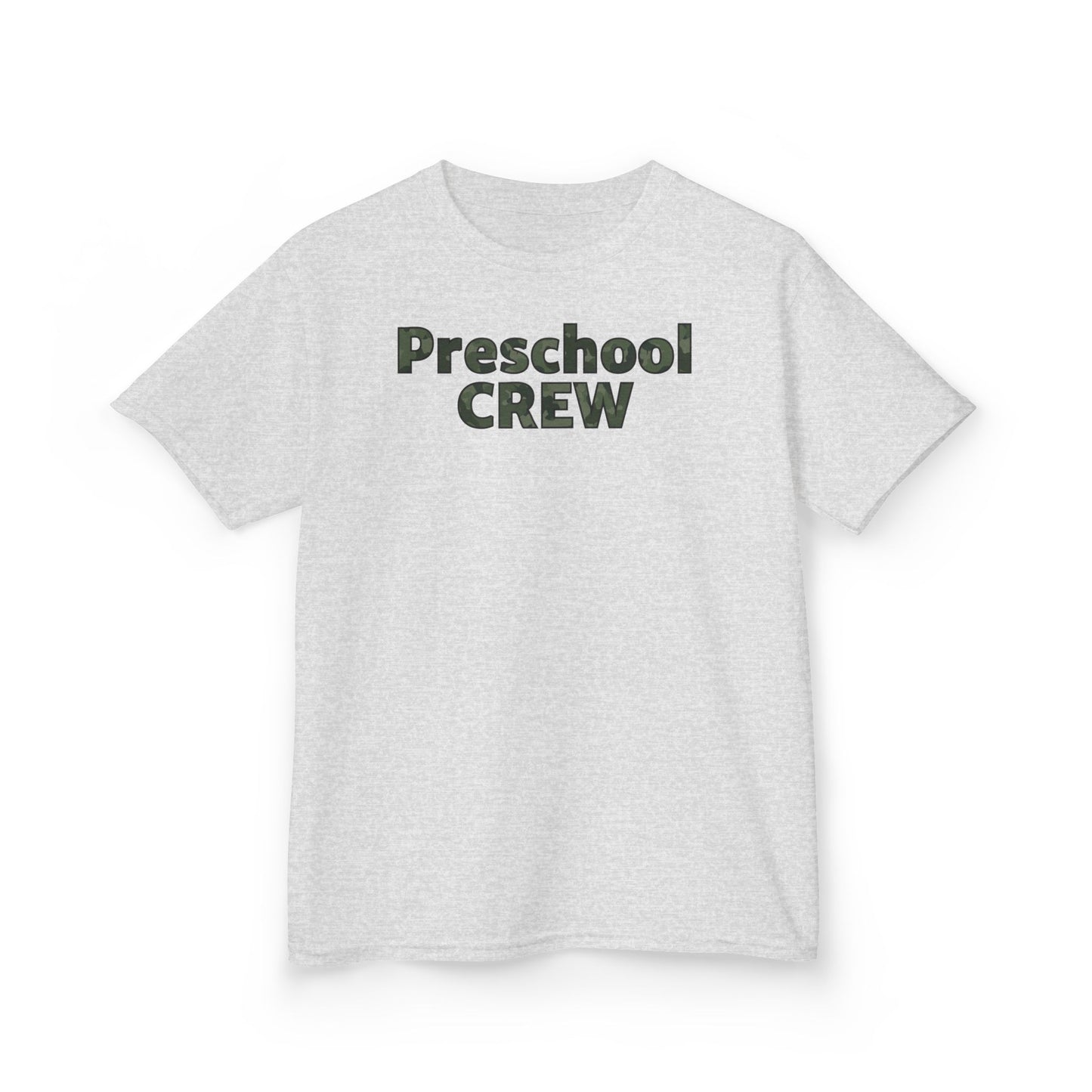 Custom Military Pront Preschool Crew Tee for Kids - Class of 2025
