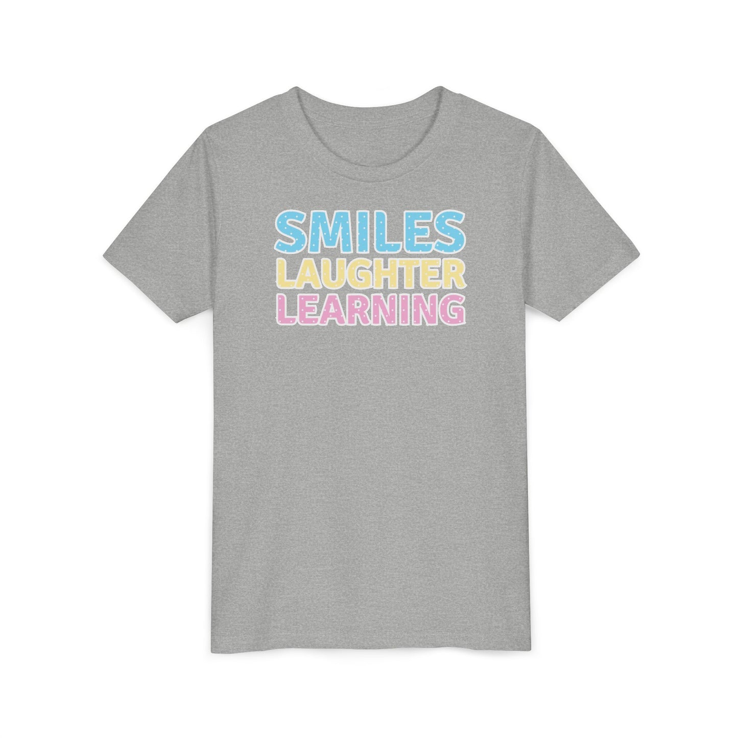 Custom Smiles, Laughter, Learning Youth T-Shirt