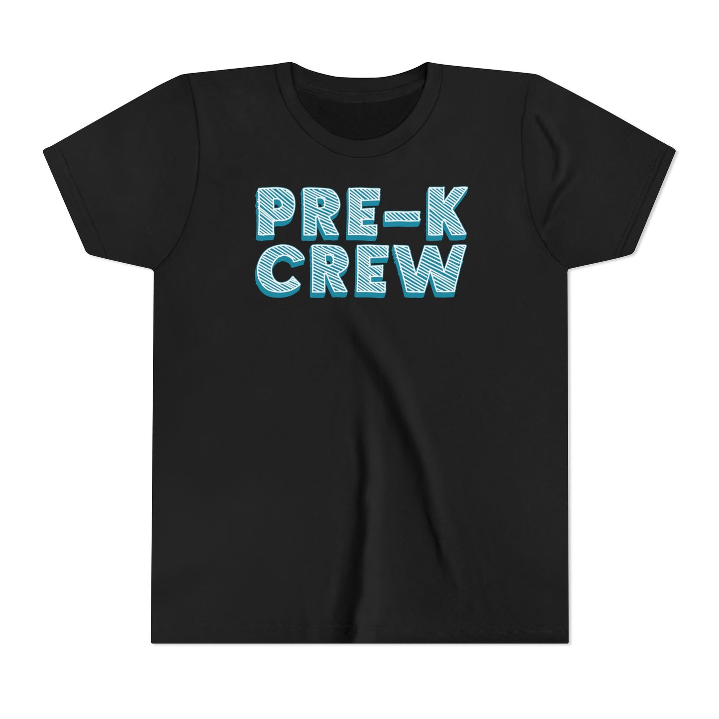 Custom Crossed Out Pre-K Crew Youth T-Shirt