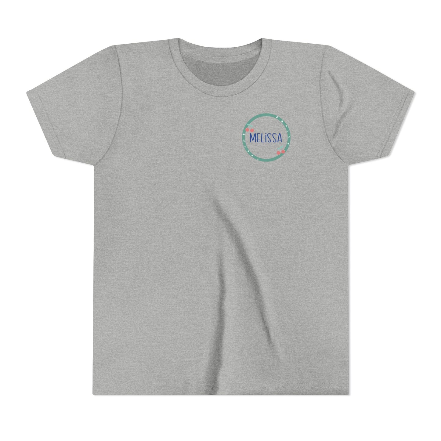 Custom Cherry Circle Youth T-Shirt