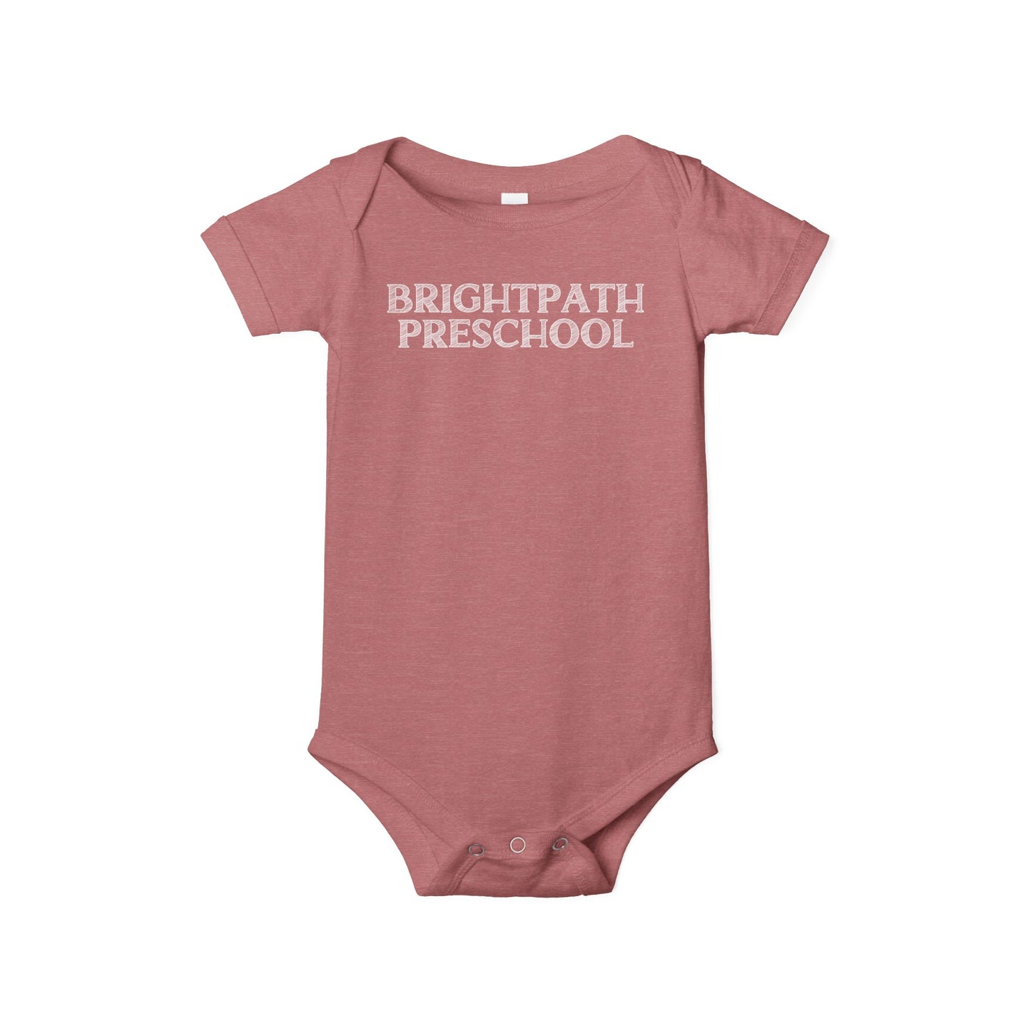 Custom School Name Infant Jersey One Piece