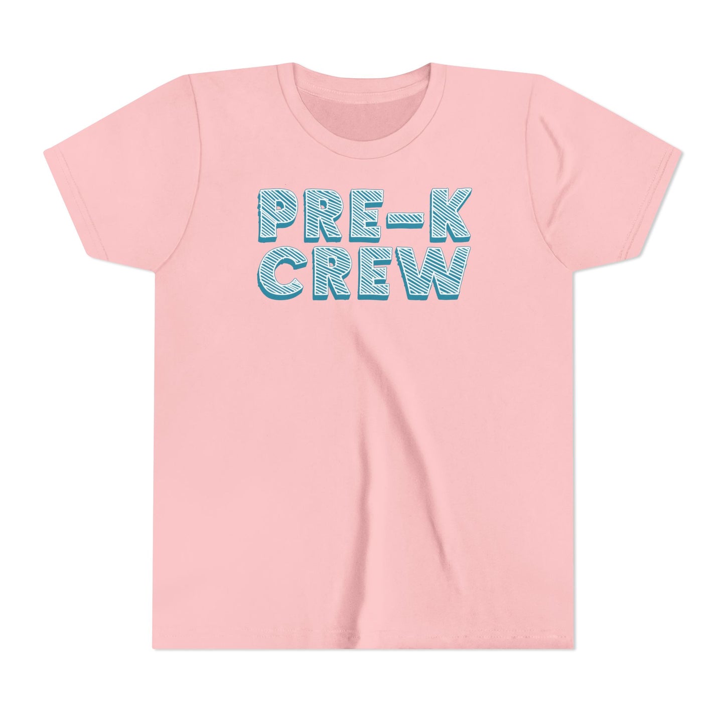 Custom Crossed Out Pre-K Crew Youth T-Shirt