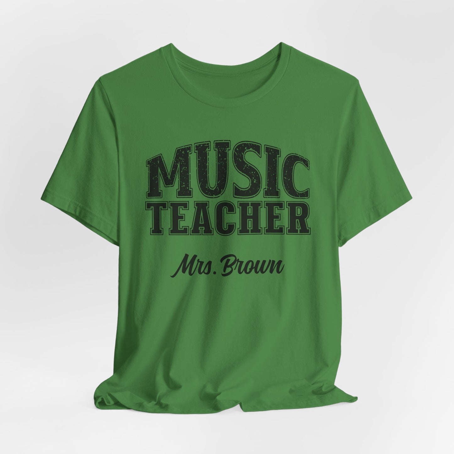 Custom Unisex Music Teacher T-Shirt