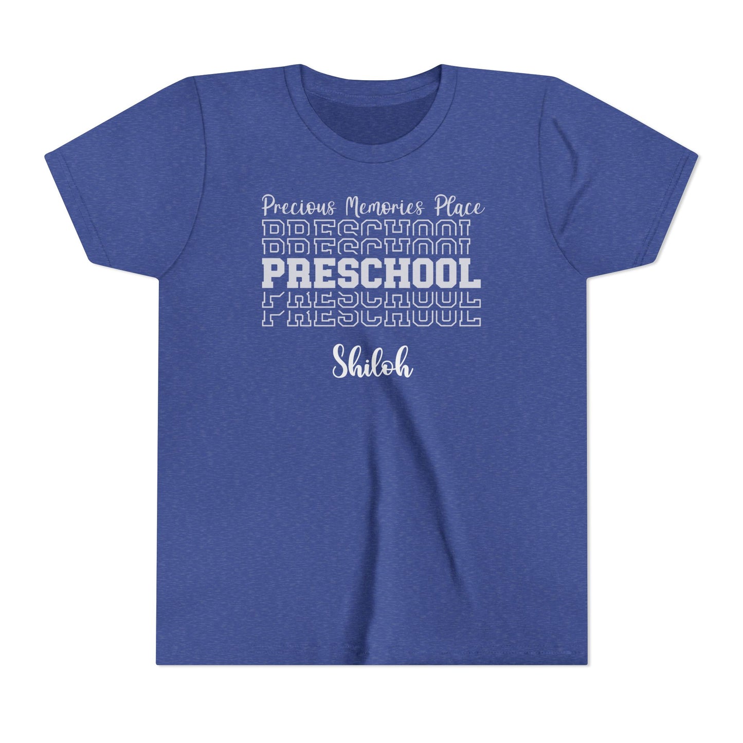 Custom Preschool Youth Tee - School Spirit Building Shirt
