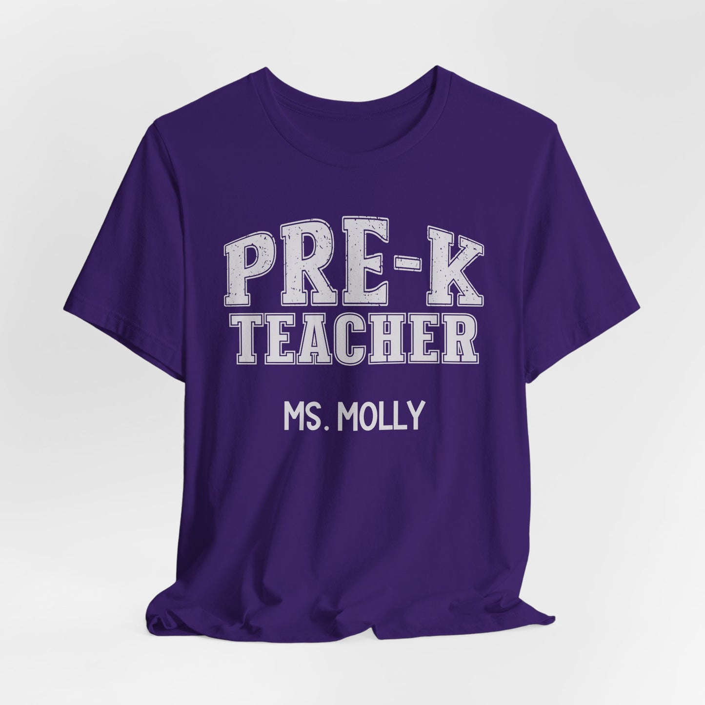 Custom Unisex Pre-K Teacher T-Shirt