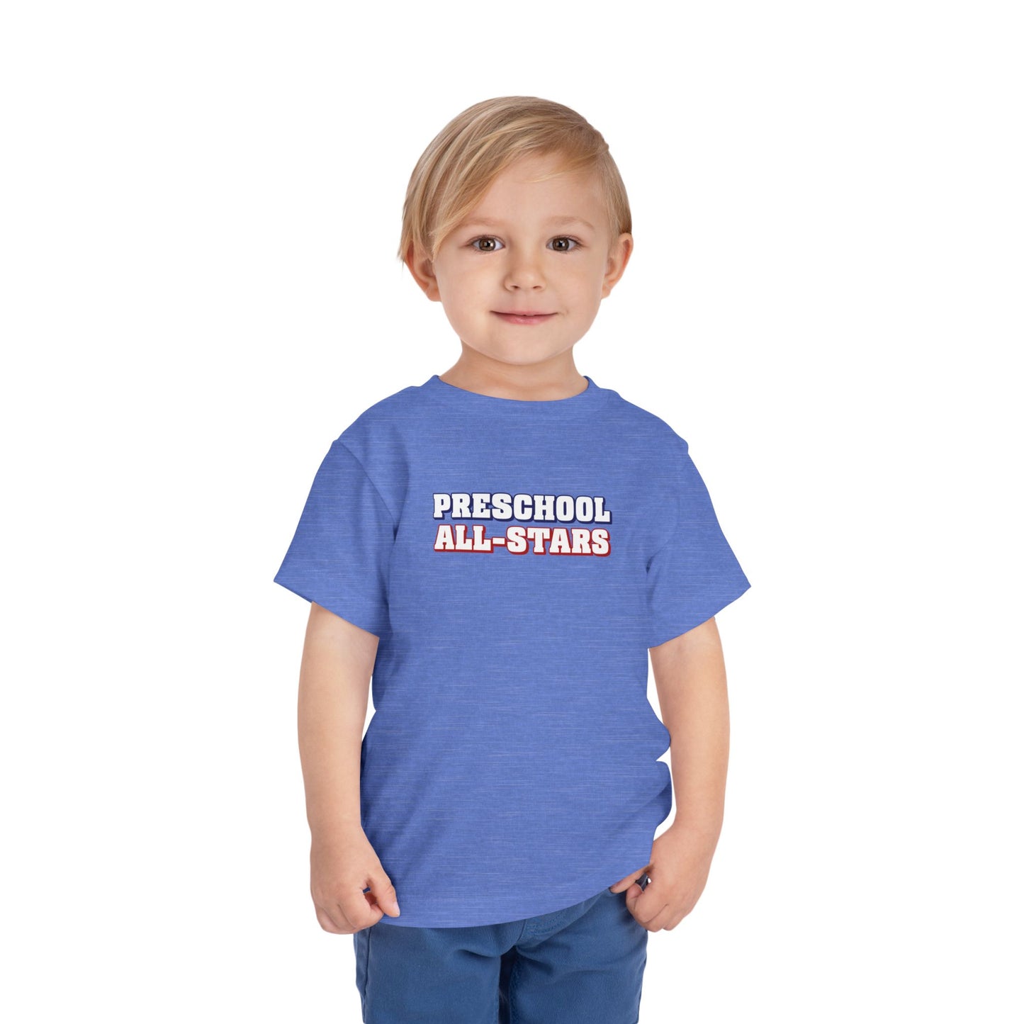 Custom Preschool Allstars Toddler T-Shirt