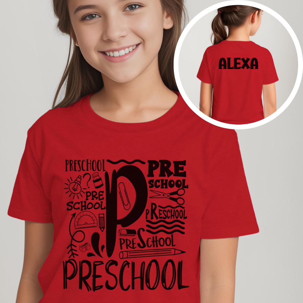 Custom Preschool Youth T-Shirt