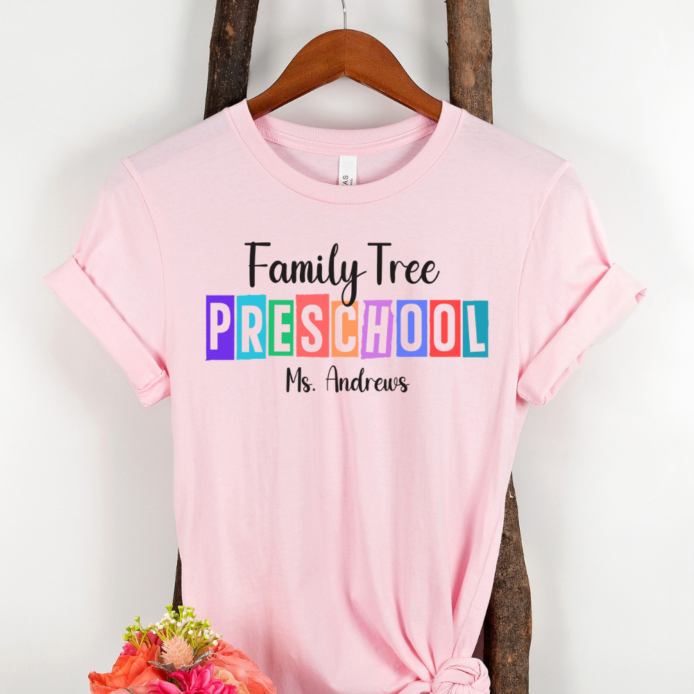 Custom Unisex Adult Preschool T-Shirt